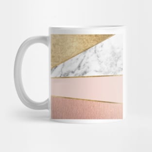 Spliced classic gold marble Mug